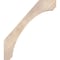 Ekena Millwork 3 1/2"W x 28"D x 32"H Legacy Smooth Knee Brace, Douglas Fir BRC04X28X32LEC00SDF - alternate 4